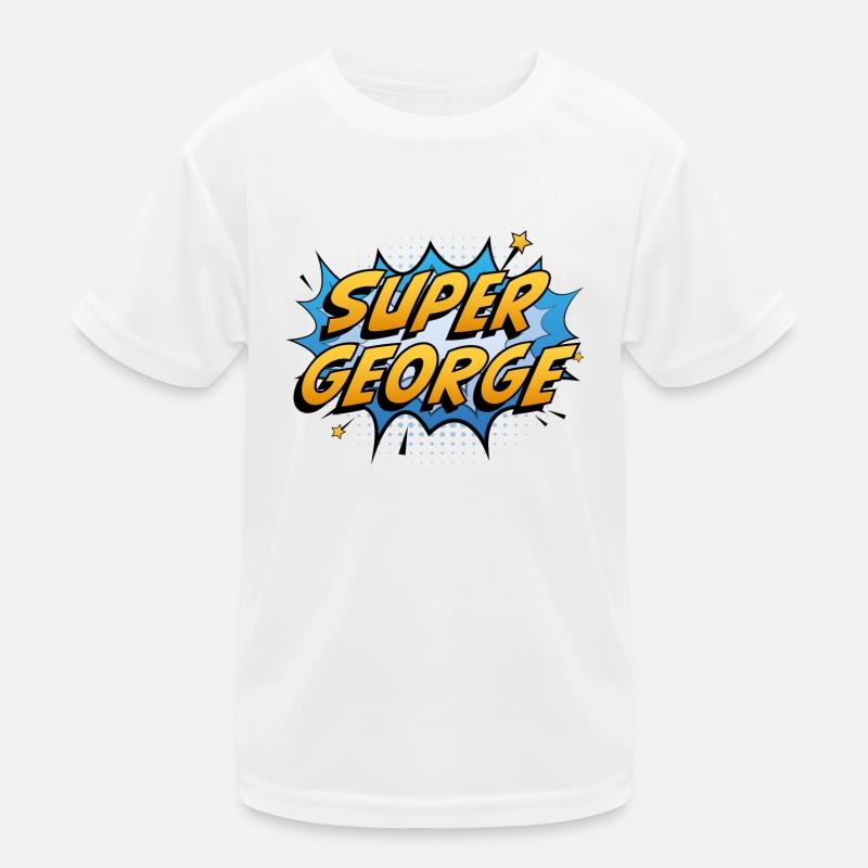 Super George Kinder Funktions-T-Shirt