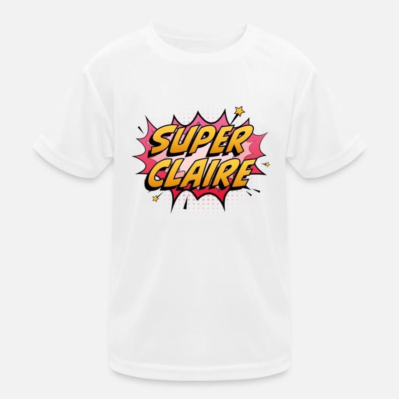 Super Claire Kids Functional T-Shirt