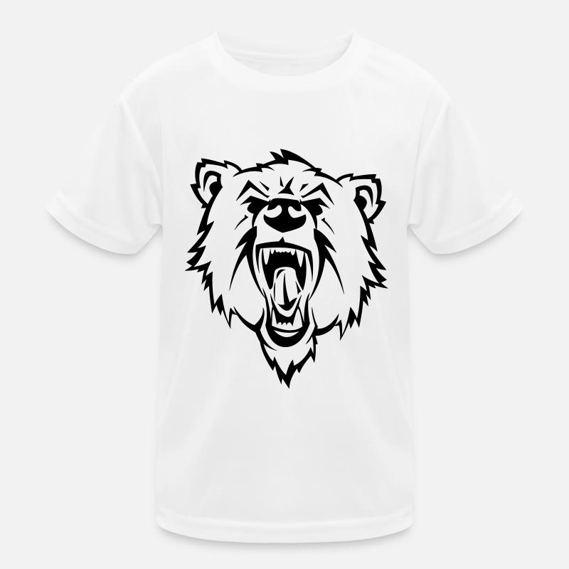 bear Kinder Funktions-T-Shirt