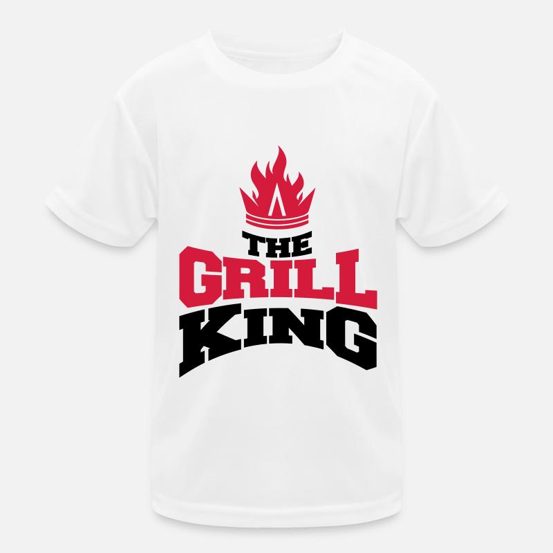 le roi du barbecue T-shirt sport Enfant