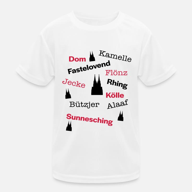 Kölsche Language Kids Functional T-Shirt