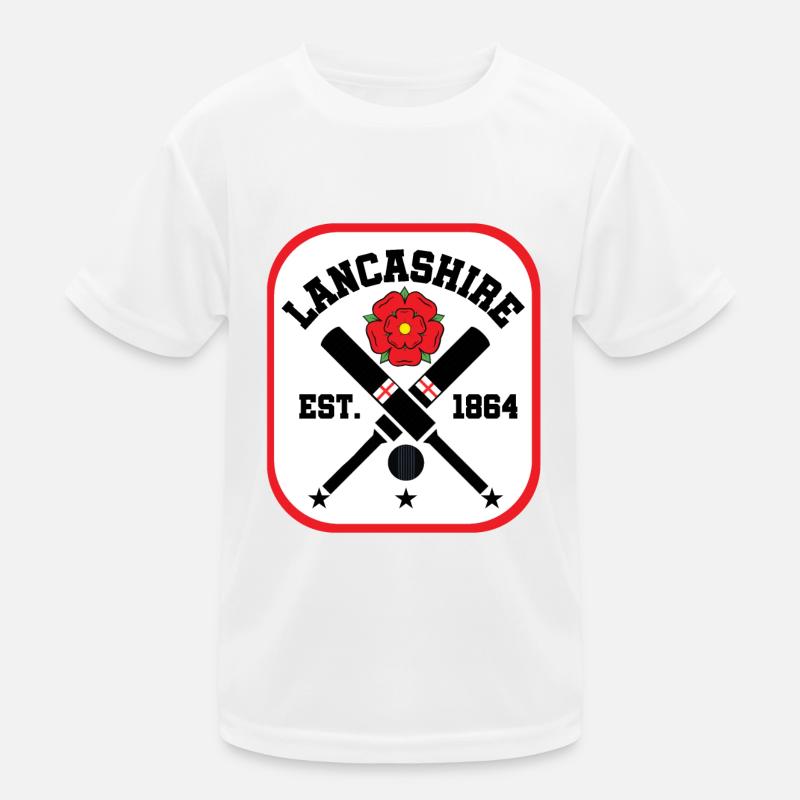 Cricket comté du Lancashire T-shirt sport Enfant