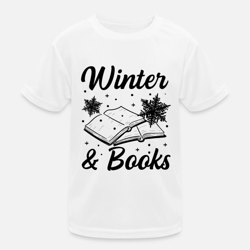 Winter- und Lesebücher Cozy Nature Tea Kinder Funktions-T-Shirt