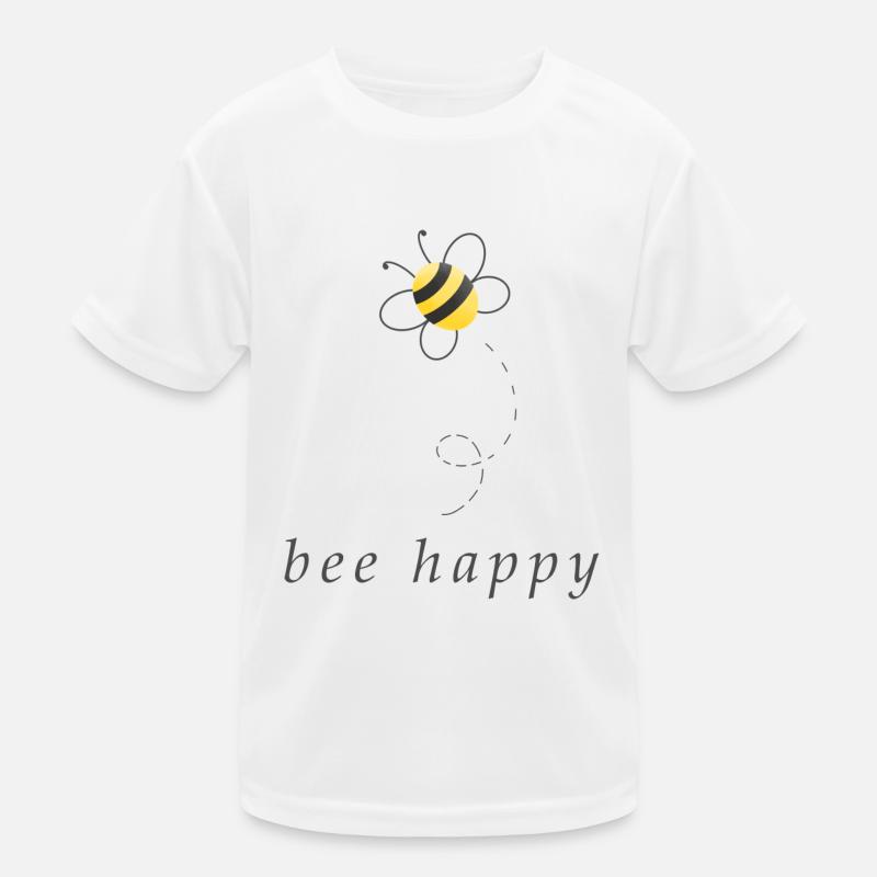 bee happy Kinder Funktions-T-Shirt
