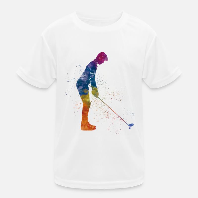 Golf player Kids Functional T-Shirt