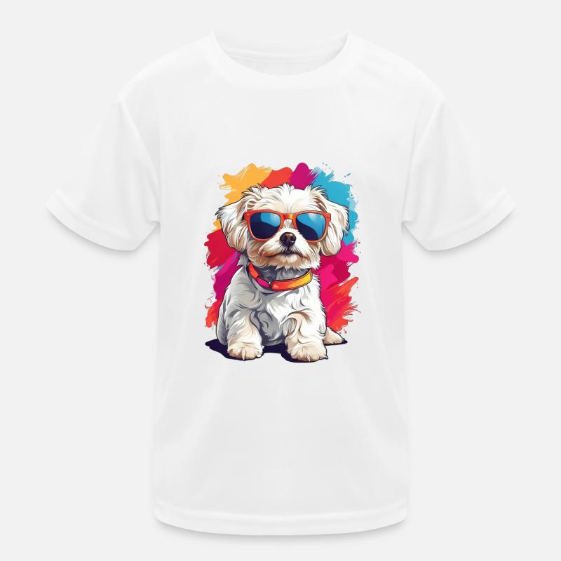 Shih Tzu Kids Functional T-Shirt