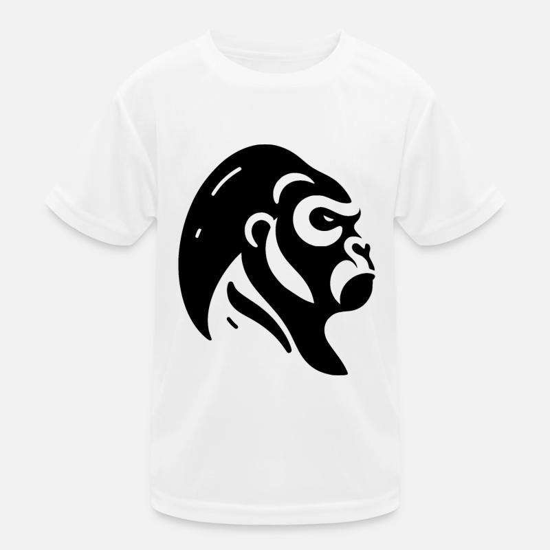 Vector Gorilla Kids Functional T-Shirt