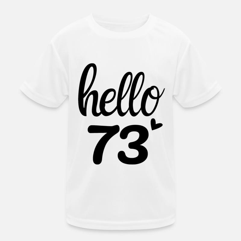 Hello 73 T-shirt sport Enfant