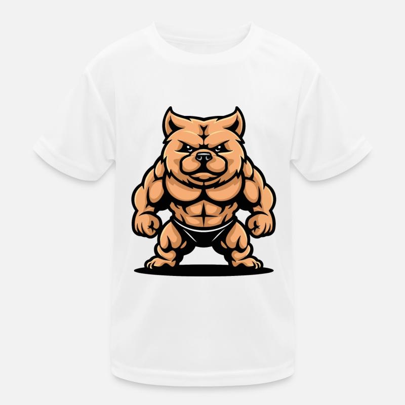 hund comic Kinder Funktions-T-Shirt