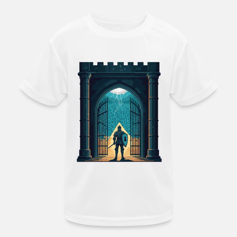 Digital Crusader Kids Functional T-Shirt