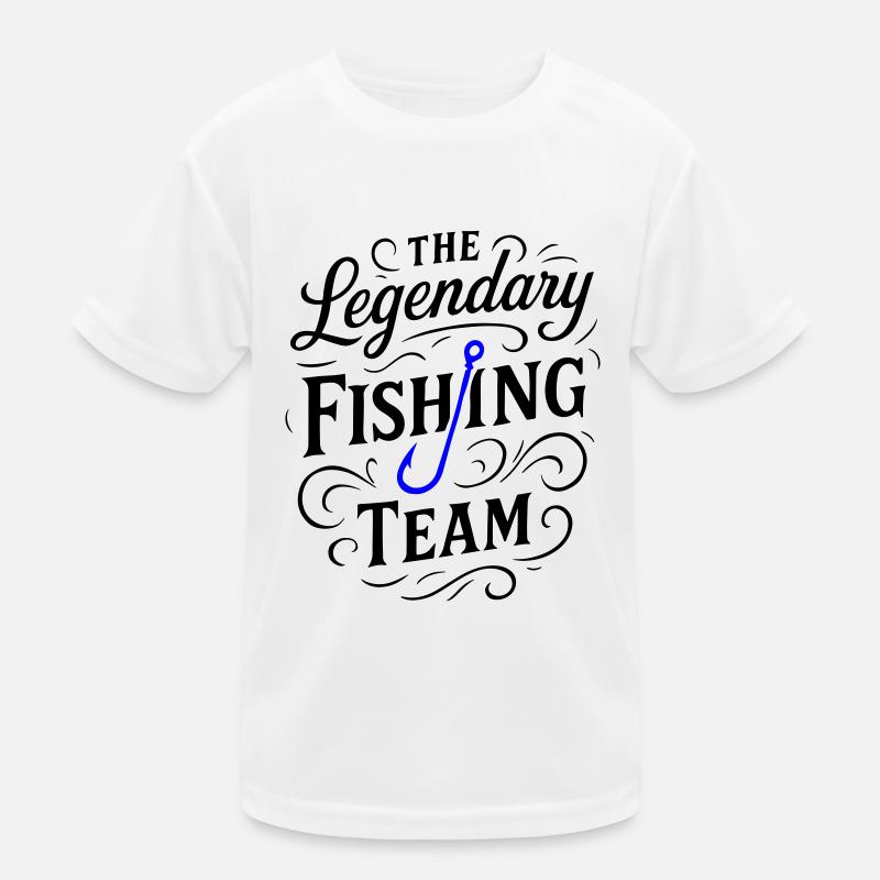 Dicton de l’équipe de pêche T-shirt sport Enfant