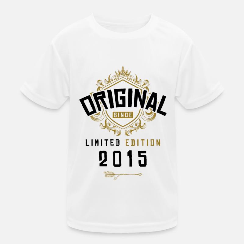 2015 limited edition Geburtstag Kinder Funktions-T-Shirt