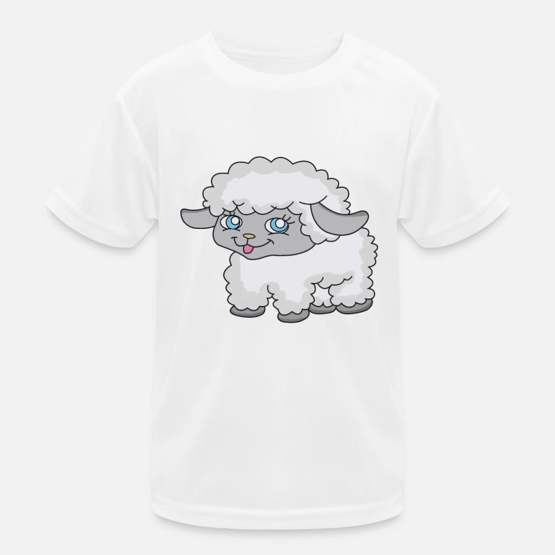 Mouton, Mouton mignon T-shirt sport Enfant