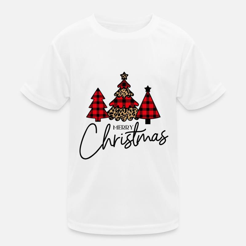 Weihnachtsbaum Kinder Funktions-T-Shirt
