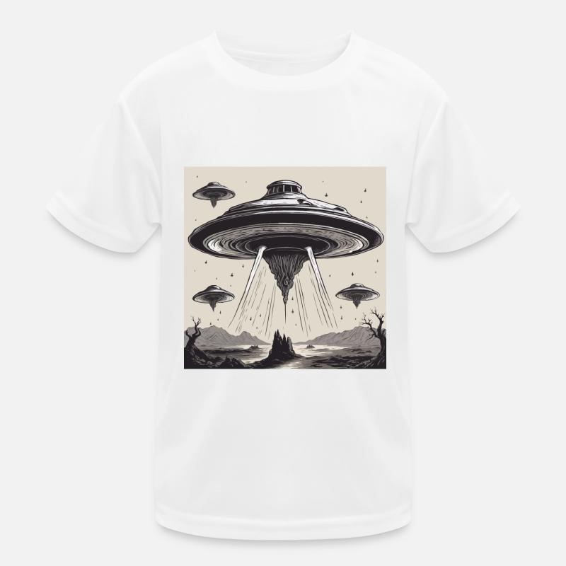 Alien / Spaceship / UFO / Area 51 / All / Mars Kids Functional T-Shirt