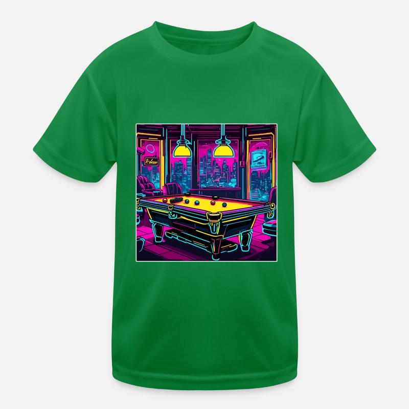 Billard / Boule de billard / 8 boules / billard / Kö T-shirt sport Enfant