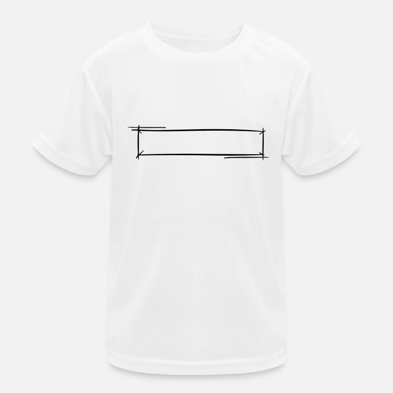 Decorative frame. Banner / Name Badge Template. Kids Functional T-Shirt