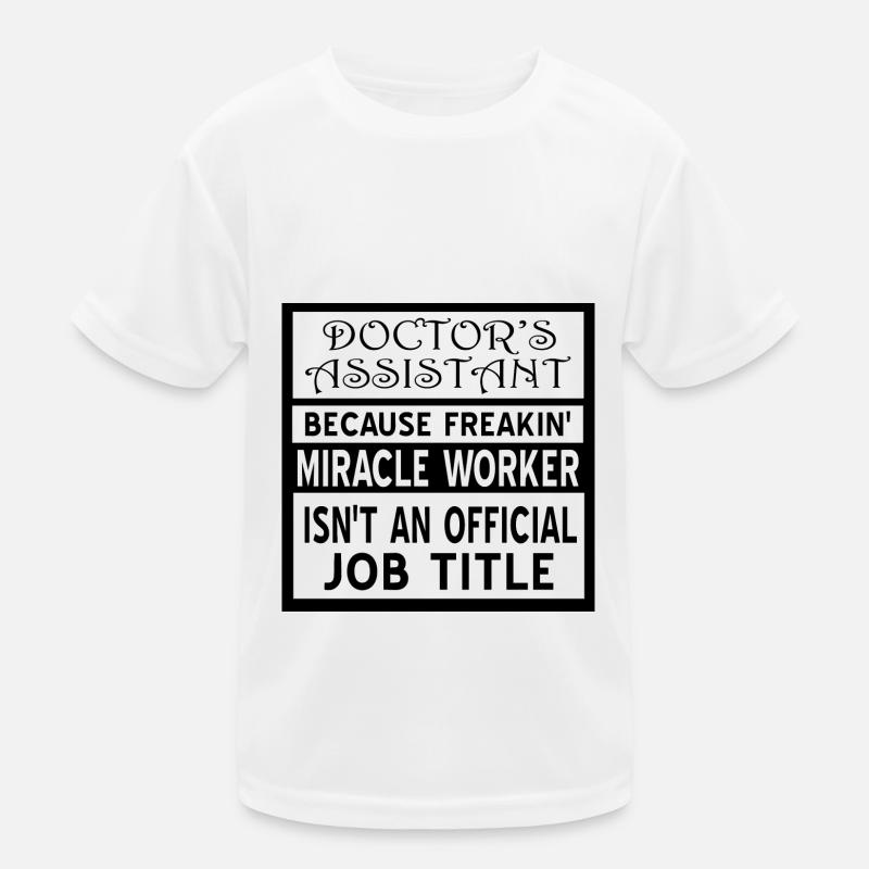 Physician Assistant Kids Functional T-Shirt