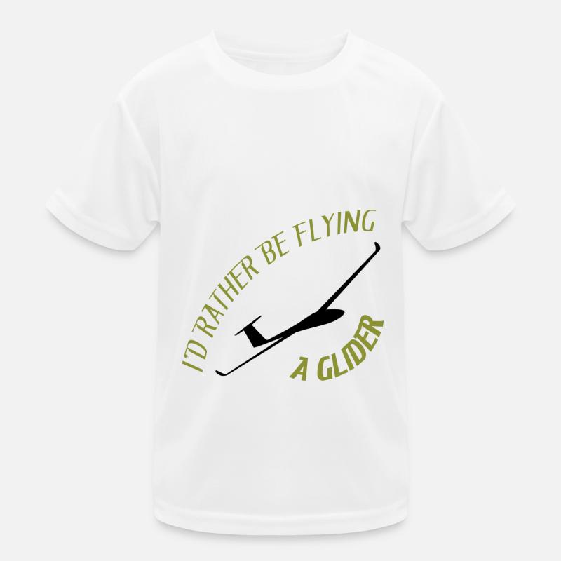 Gliding Glider pilots Kids Functional T-Shirt