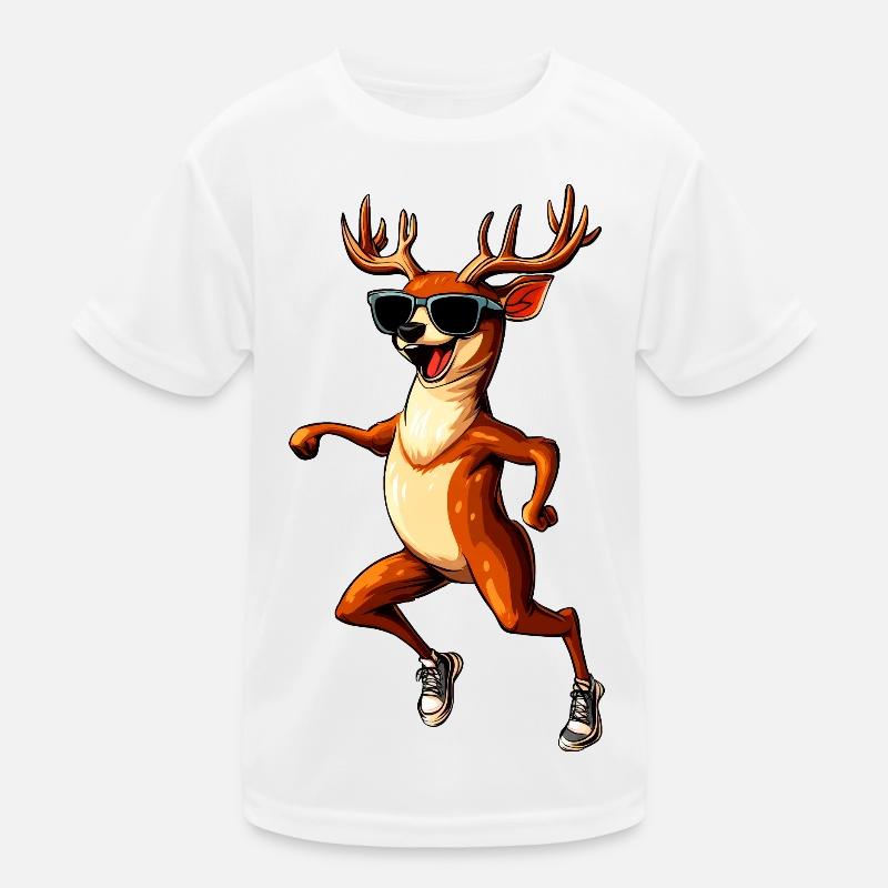 Laughing Deer Kids Functional T-Shirt