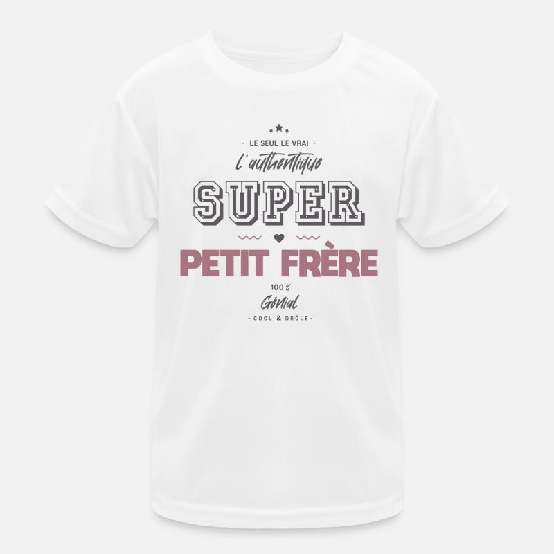 L authentique super petit frere T-shirt sport Enfant