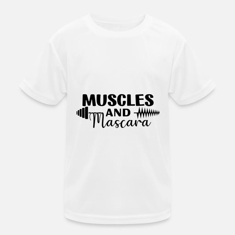Muscle and mascara Kids Functional T-Shirt