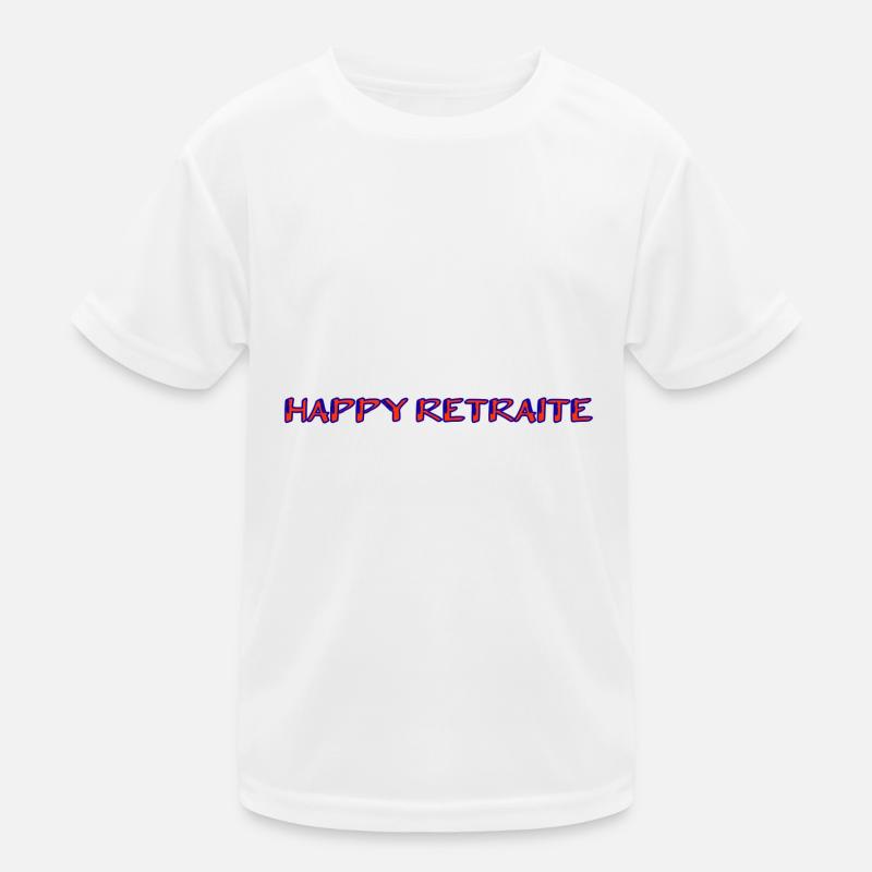 RETRAITE. RETRAITE. RETRAITEE. SENIOR. MAMIE. PAPY T-shirt sport Enfant