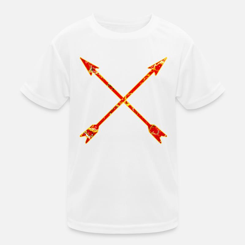 gekreuzte pfeile e 232 Kinder Funktions-T-Shirt
