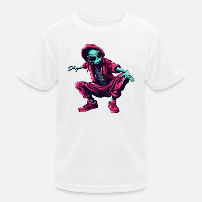 Alien Dancer Kids Functional T-Shirt