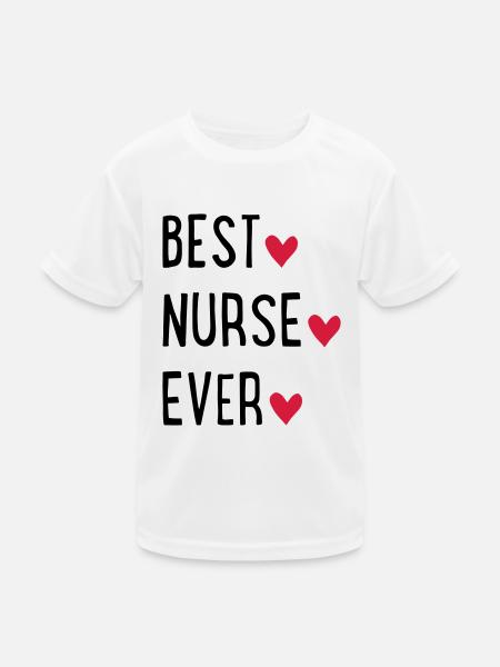 Infirmière - T-shirt sport Enfant - blanc