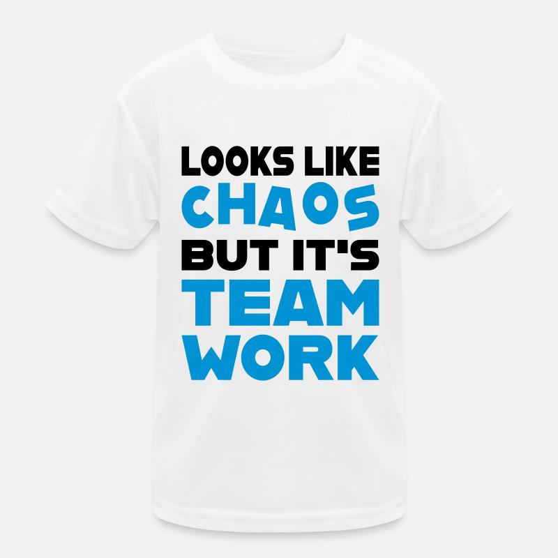 Teamwork Kinder Funktions-T-Shirt