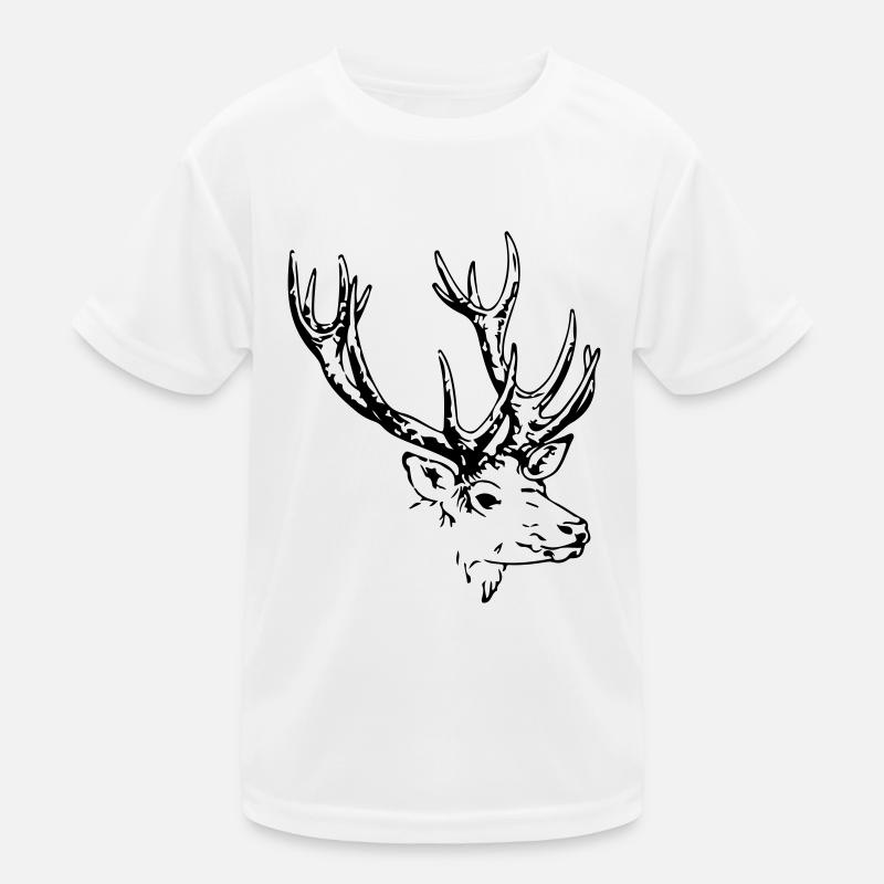 Deer Kids Functional T-Shirt
