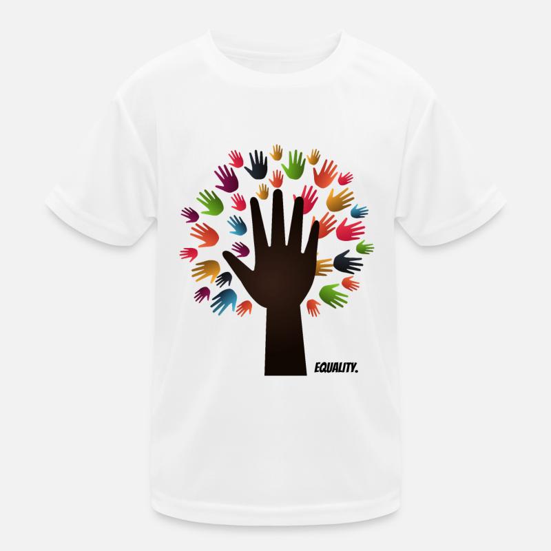 Arbre coloré - Égalité et diversité T-shirt sport Enfant