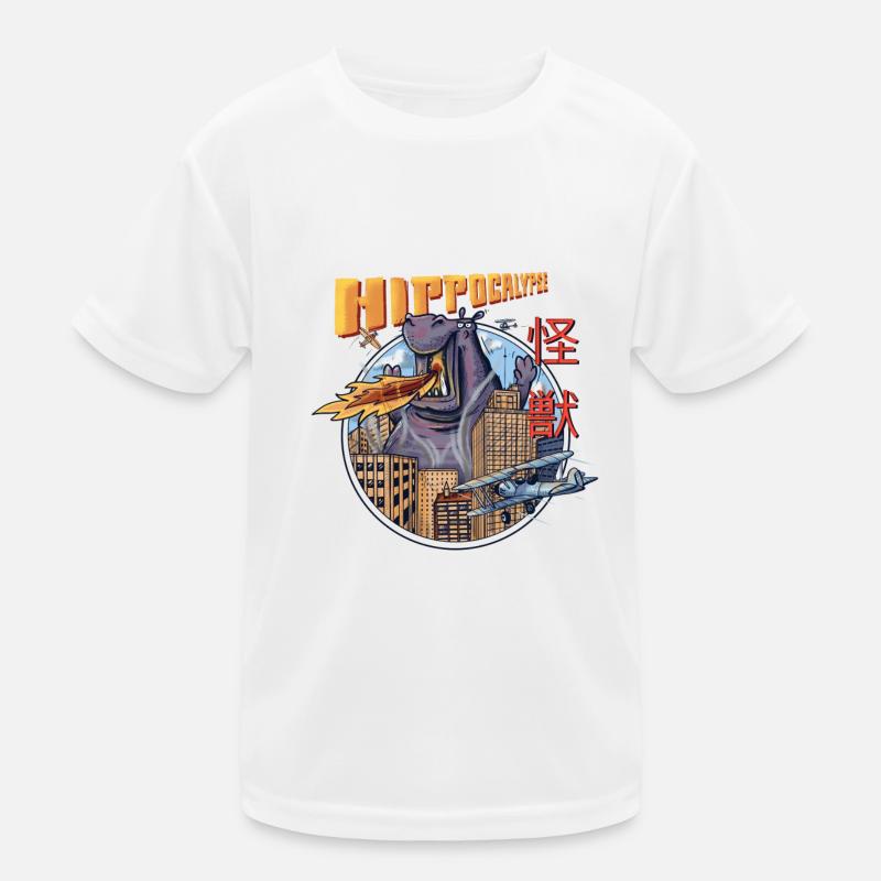 Hippocalypse Kinder Funktions-T-Shirt