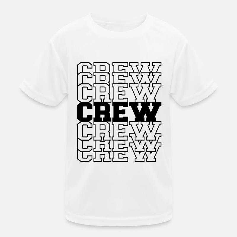 Crew Kinder Funktions-T-Shirt