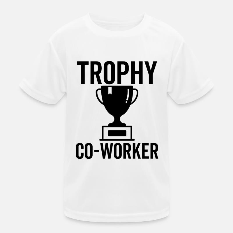 Trophy Co-Worker Kids Functional T-Shirt
