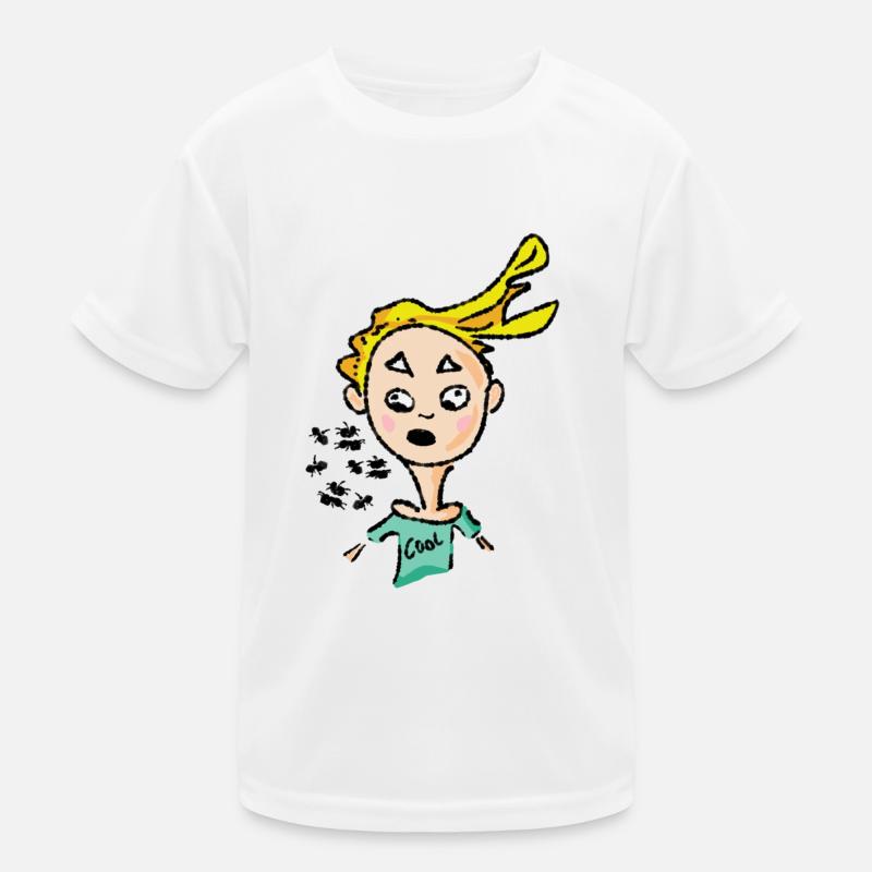 Comic Liebe - Funny Junge Kinder Funktions-T-Shirt