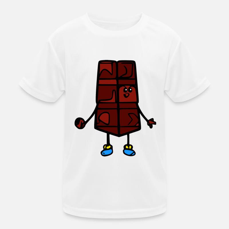 Mr. Schokolade Kinder Funktions-T-Shirt