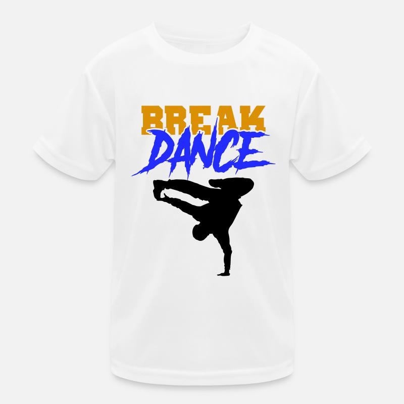 Break Dance Kids Functional T-Shirt