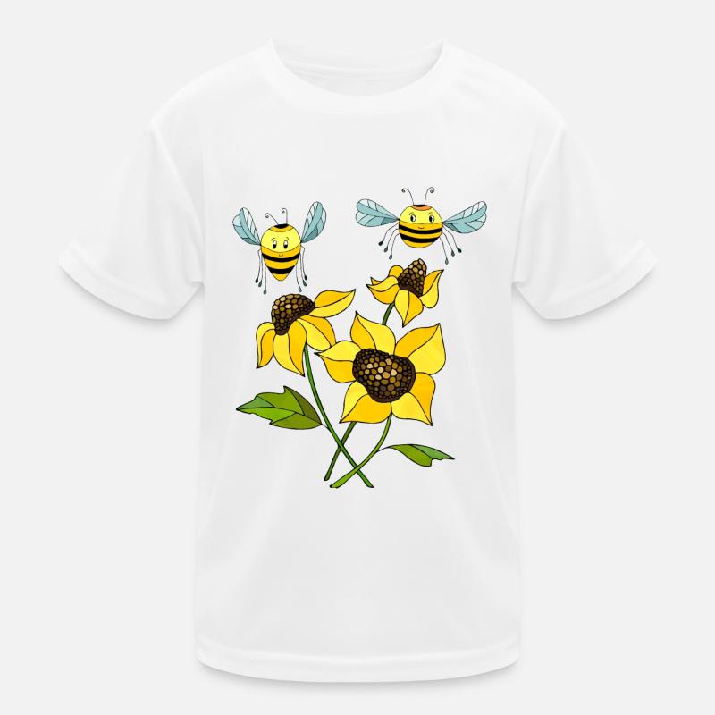 Bees Kids Functional T-Shirt