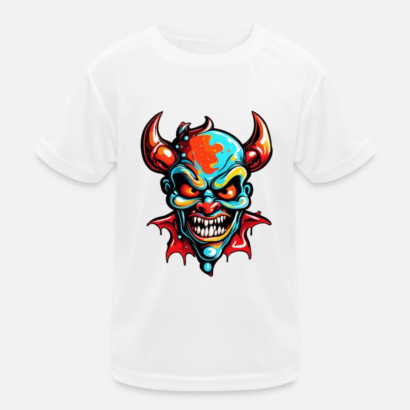 Devil / Hell / Horror / Devilish / Evil Kids Functional T-Shirt