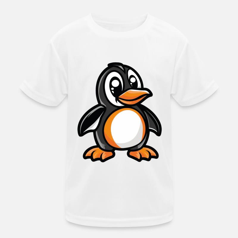 Bande dessinée Pingouin T-shirt sport Enfant