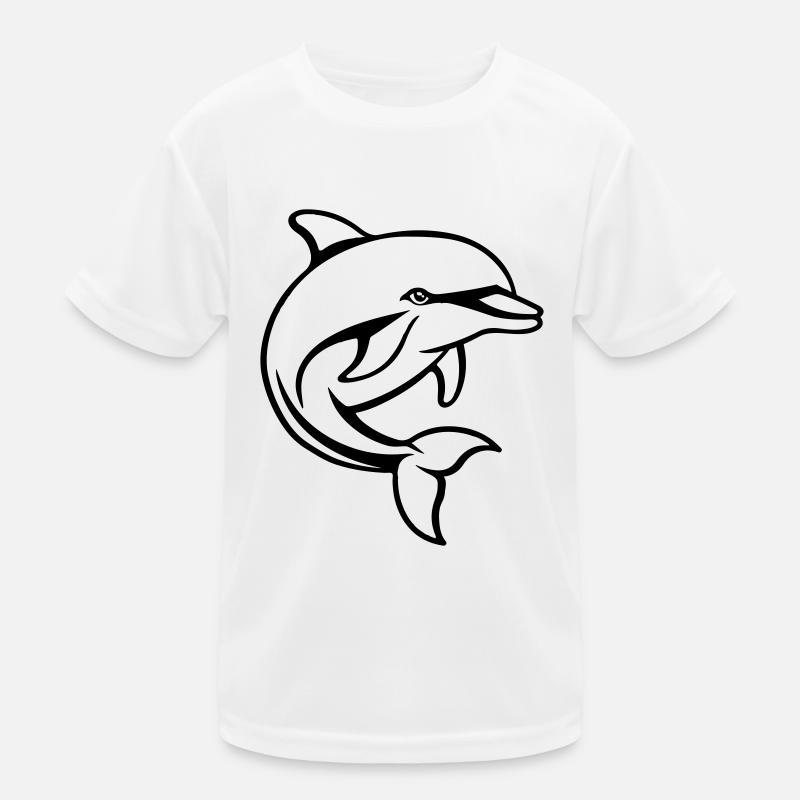Bande dessinée Delfin T-shirt sport Enfant