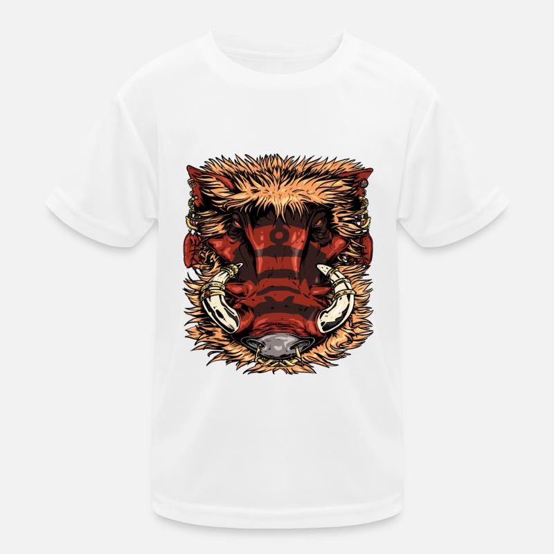 Tribal Warthog Kids Functional T-Shirt