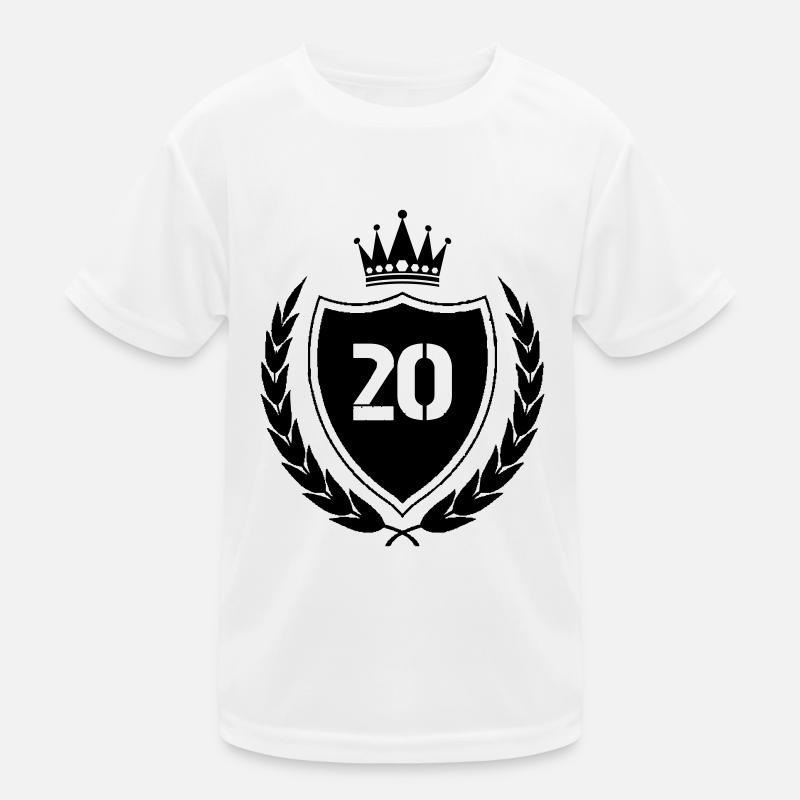 Wappen 20 Kinder Funktions-T-Shirt
