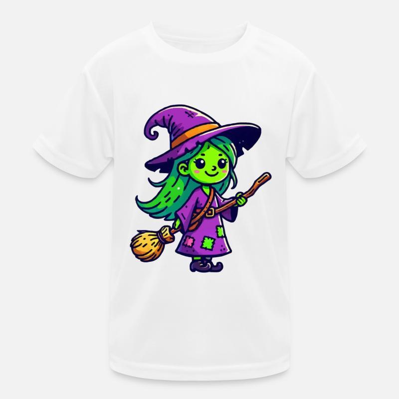 witch Kids Functional T-Shirt