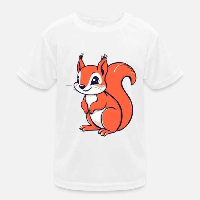 Petit écureuil mignon T-shirt sport Enfant