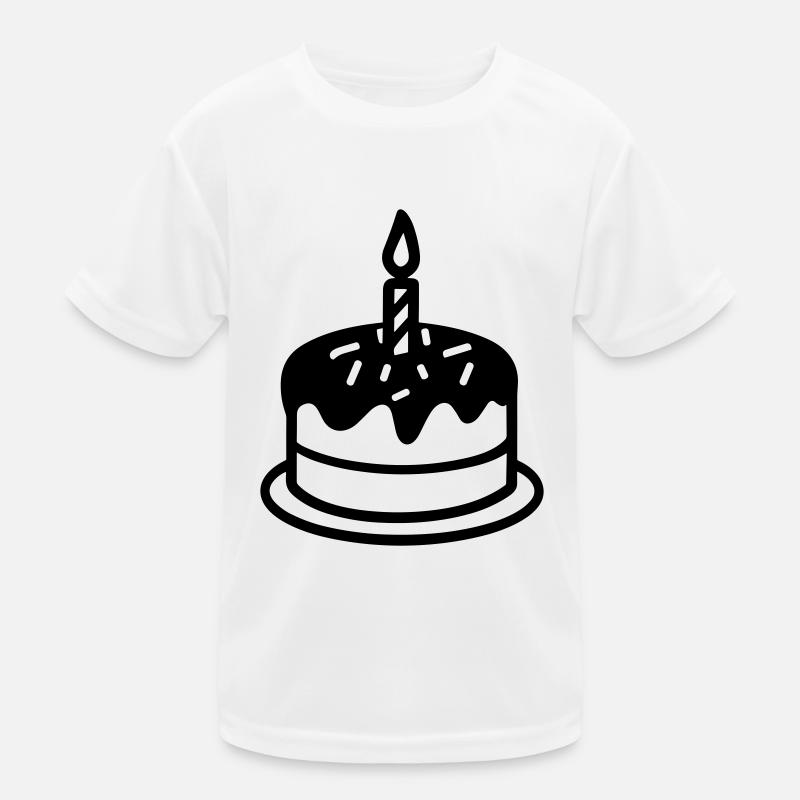 Birthday cake Kids Functional T-Shirt