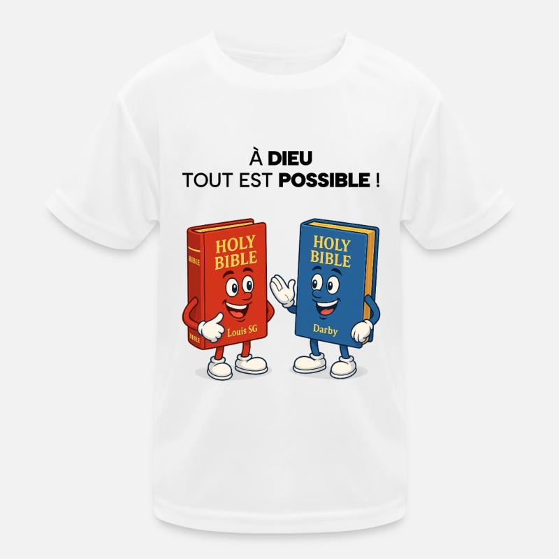 Bibel T-Shirt Kinder Funktions-T-Shirt