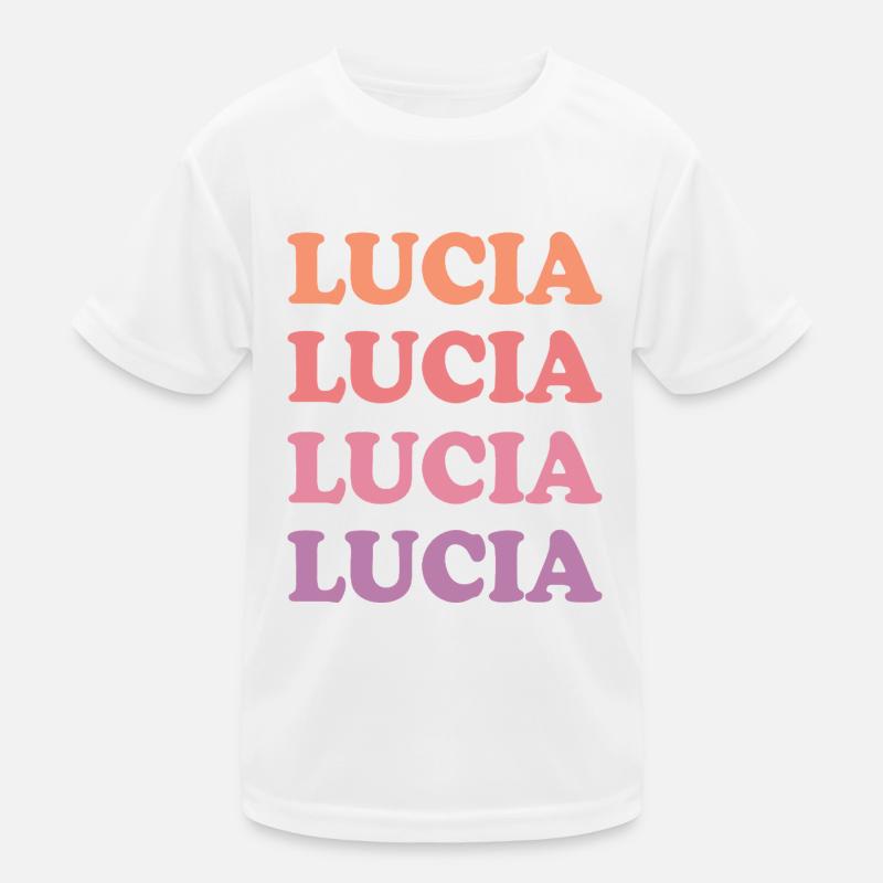 Name Lucia Kids Functional T-Shirt